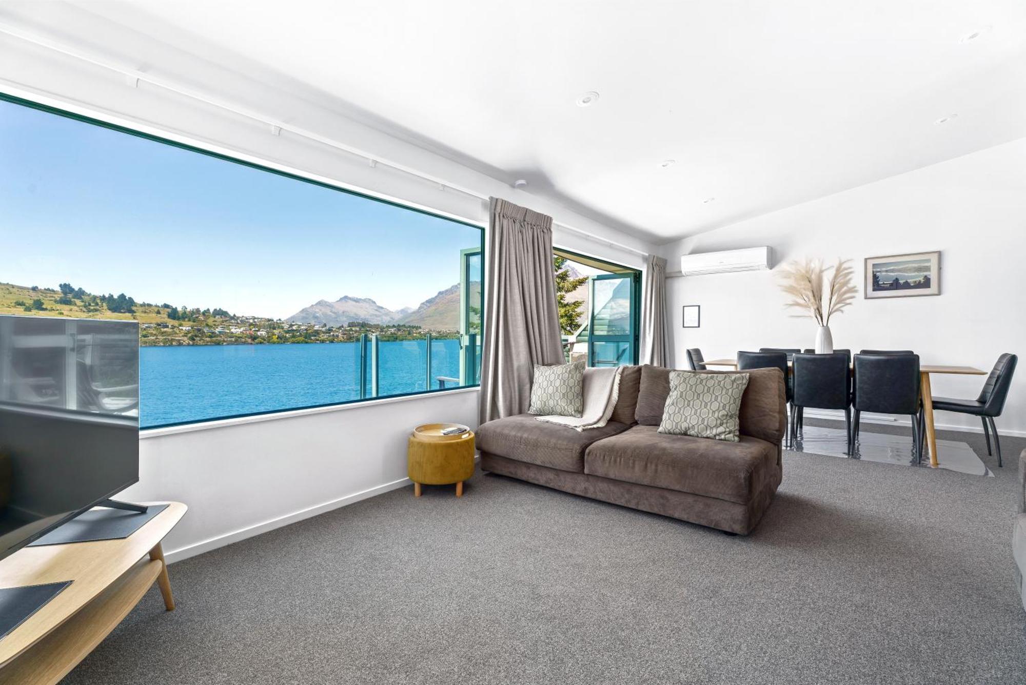 Lakefront Living At Remarkables Retreat - Eight ควีนส์ทาวน์ ภายนอก รูปภาพ